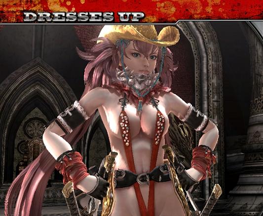 きわどい水着を着用した神楽